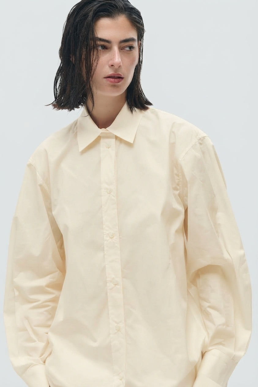 PINO Poplin Button-Up Shirt