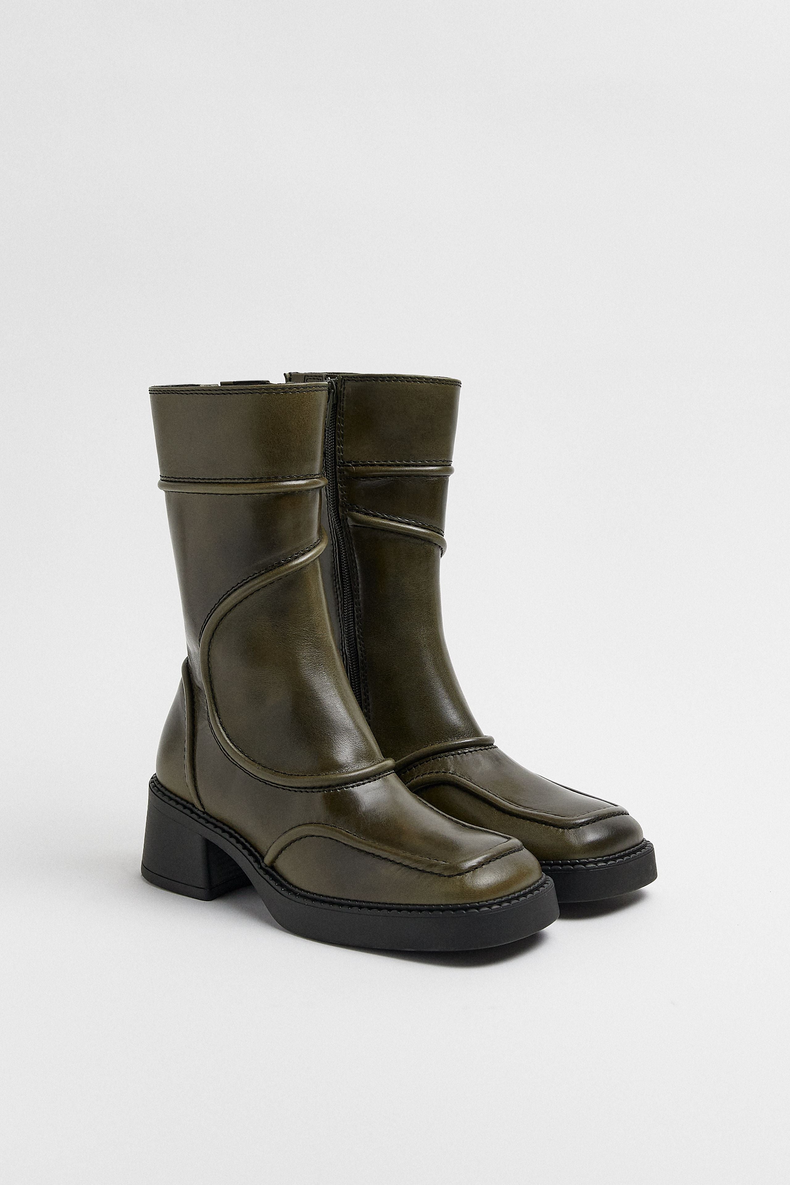 מגף קרסול פלור חאקי