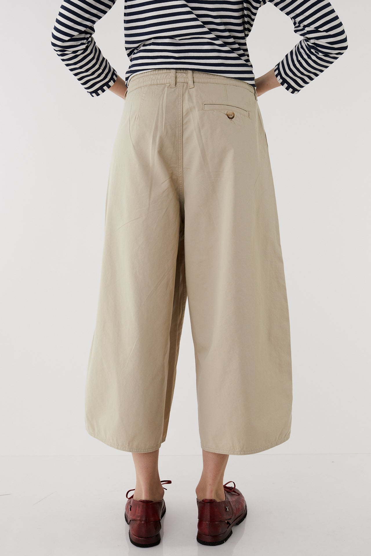 Florence kaki Flare pants
