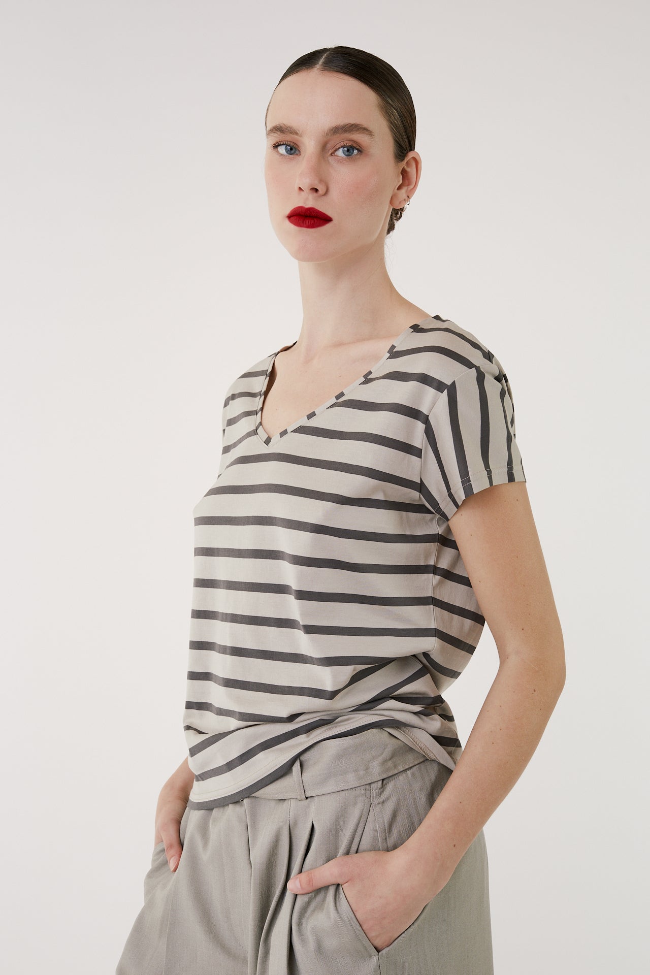 Anna stripes T-shirt