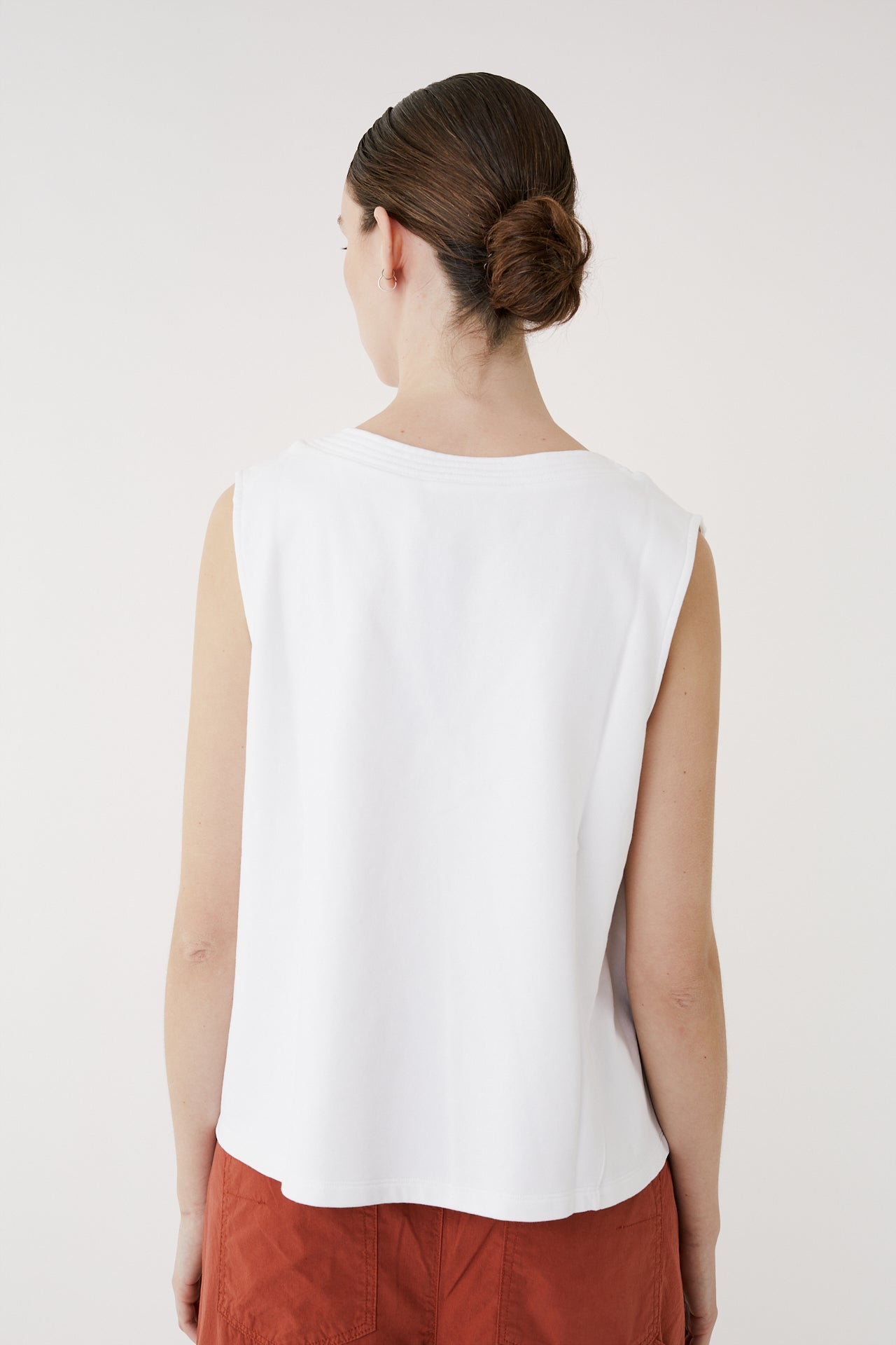 Lana White V-Neck Top