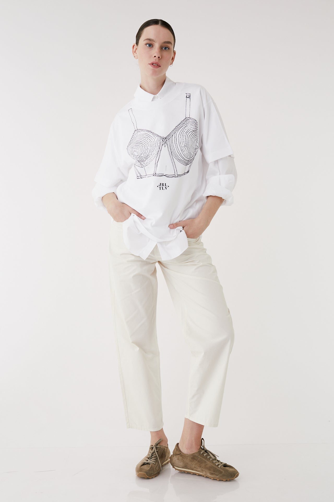 White T shirt X Jenifer Bar Lev