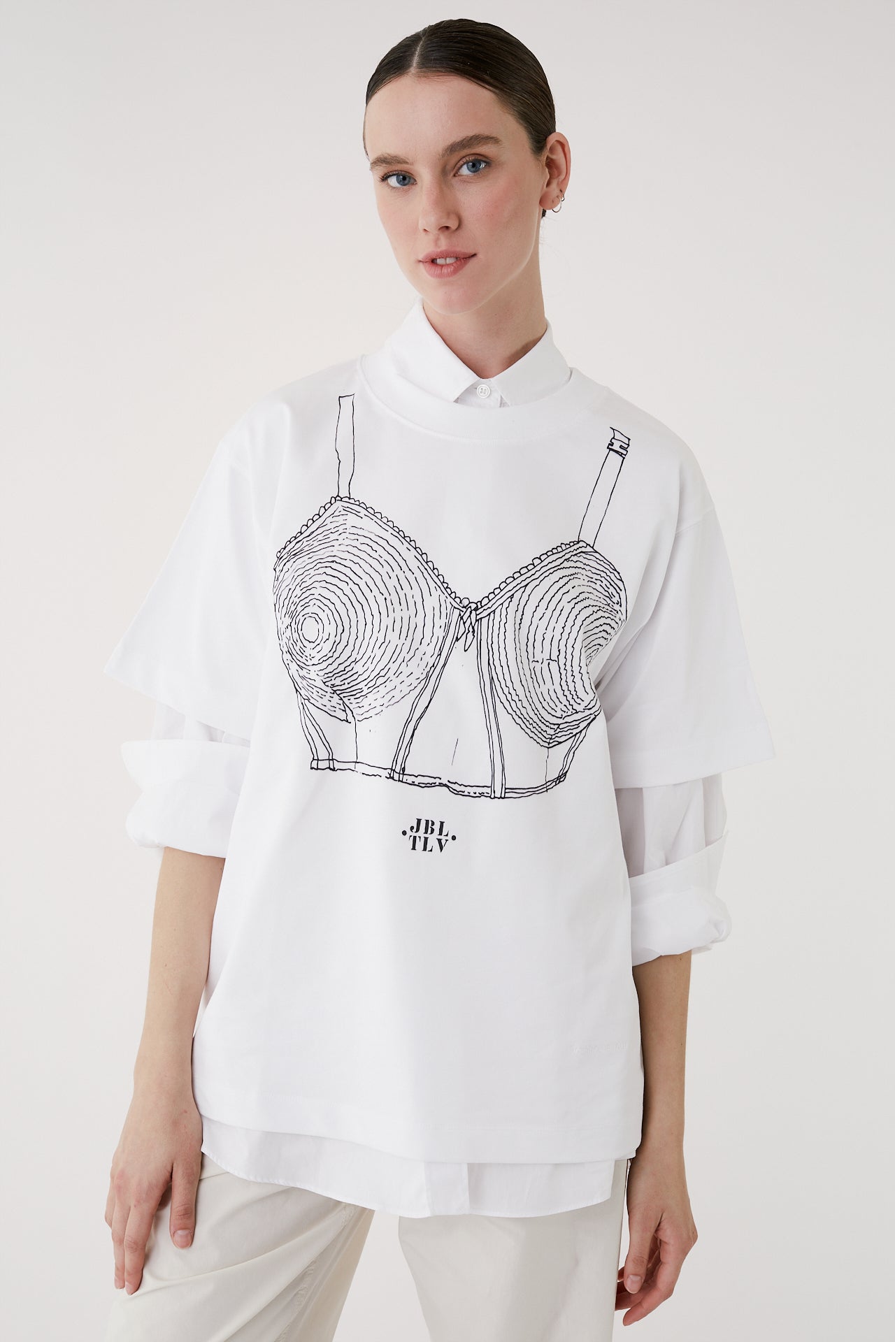 White T shirt X Jenifer Bar Lev