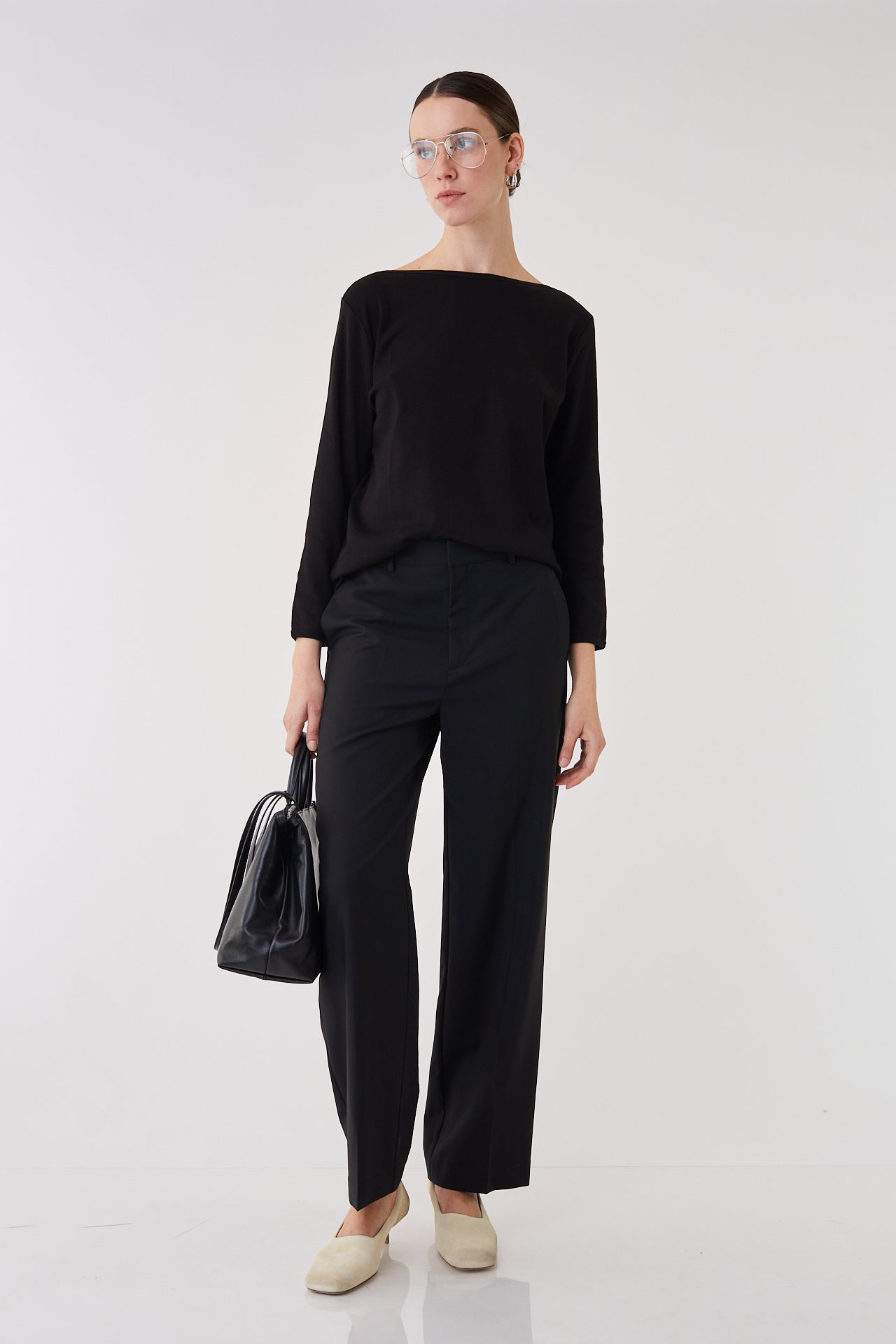 Roger wool silk trousers