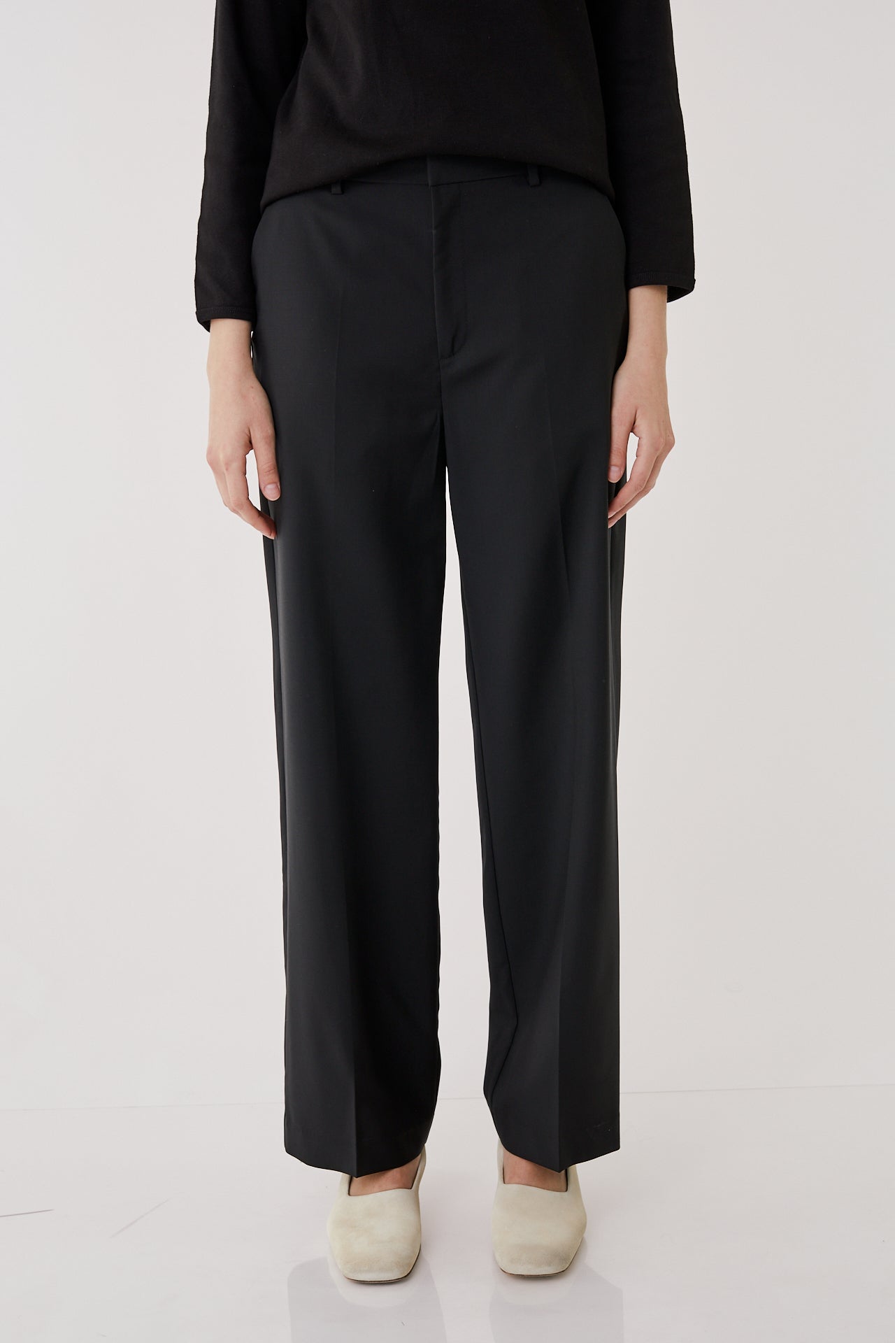 Roger wool silk trousers
