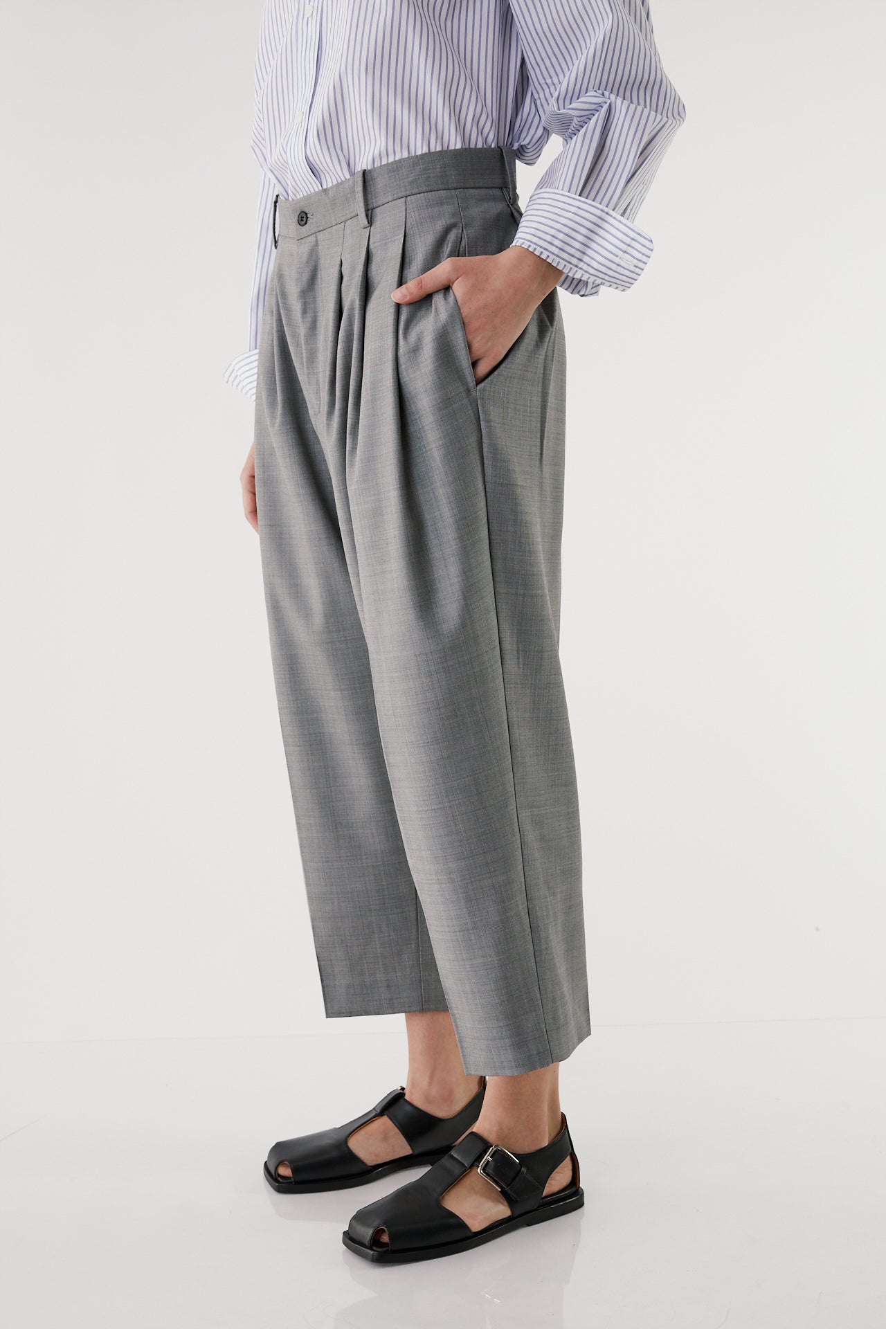 Pepper wool pants