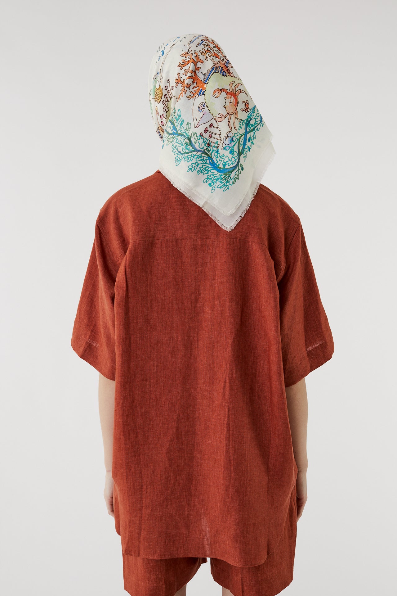 Jana linen short-sleeve shirt