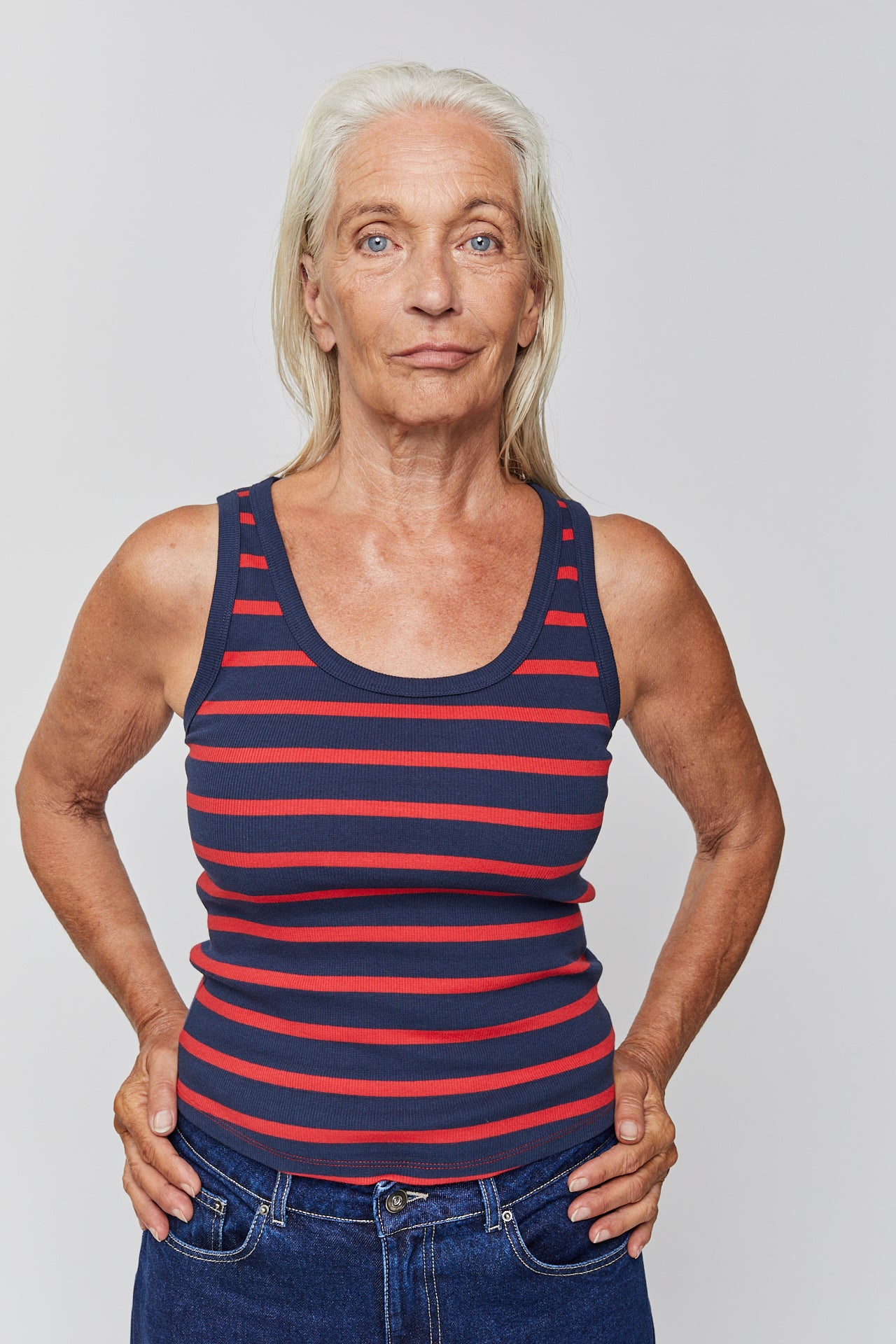 STRIPES LIA TANK