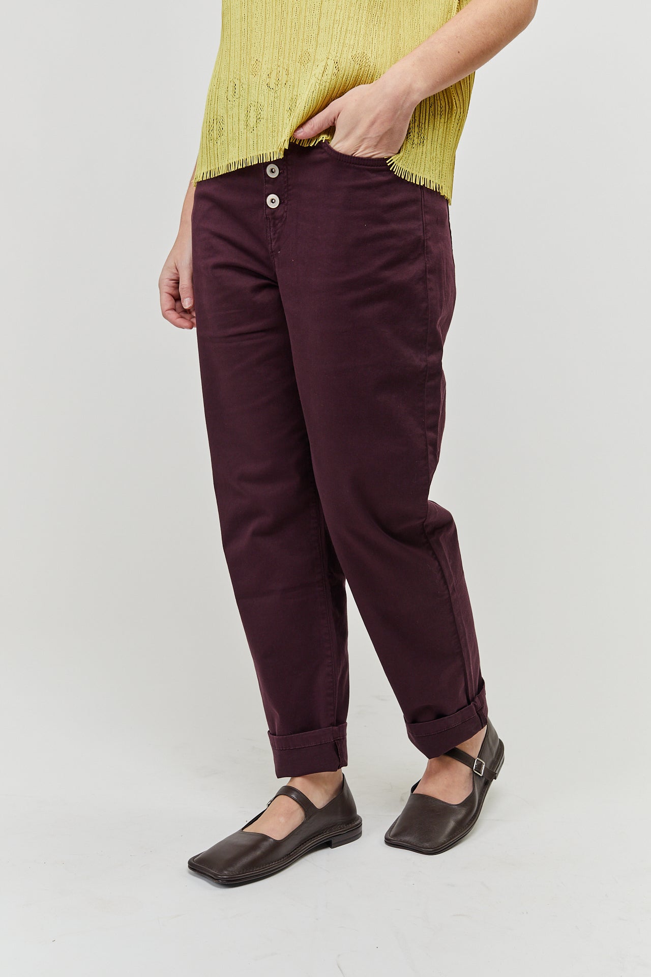 WINE SHARON PANTS