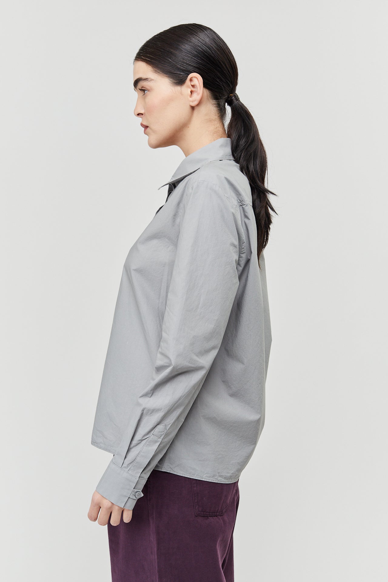 GREY AVIVA SHIRT