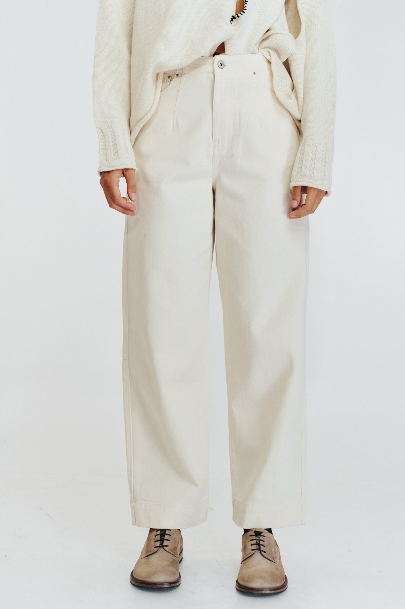 ECRU BUTLER  PANTS