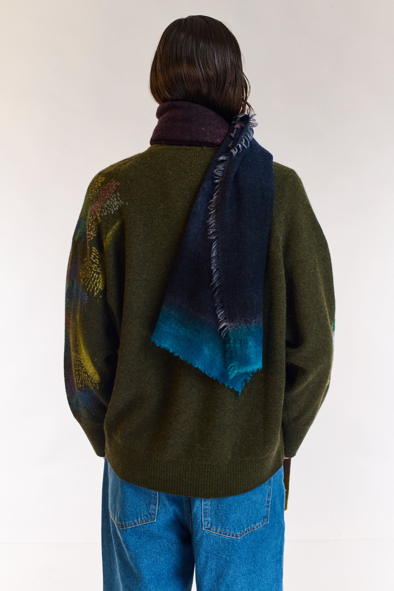 סריג קשמיר Mila ירוק