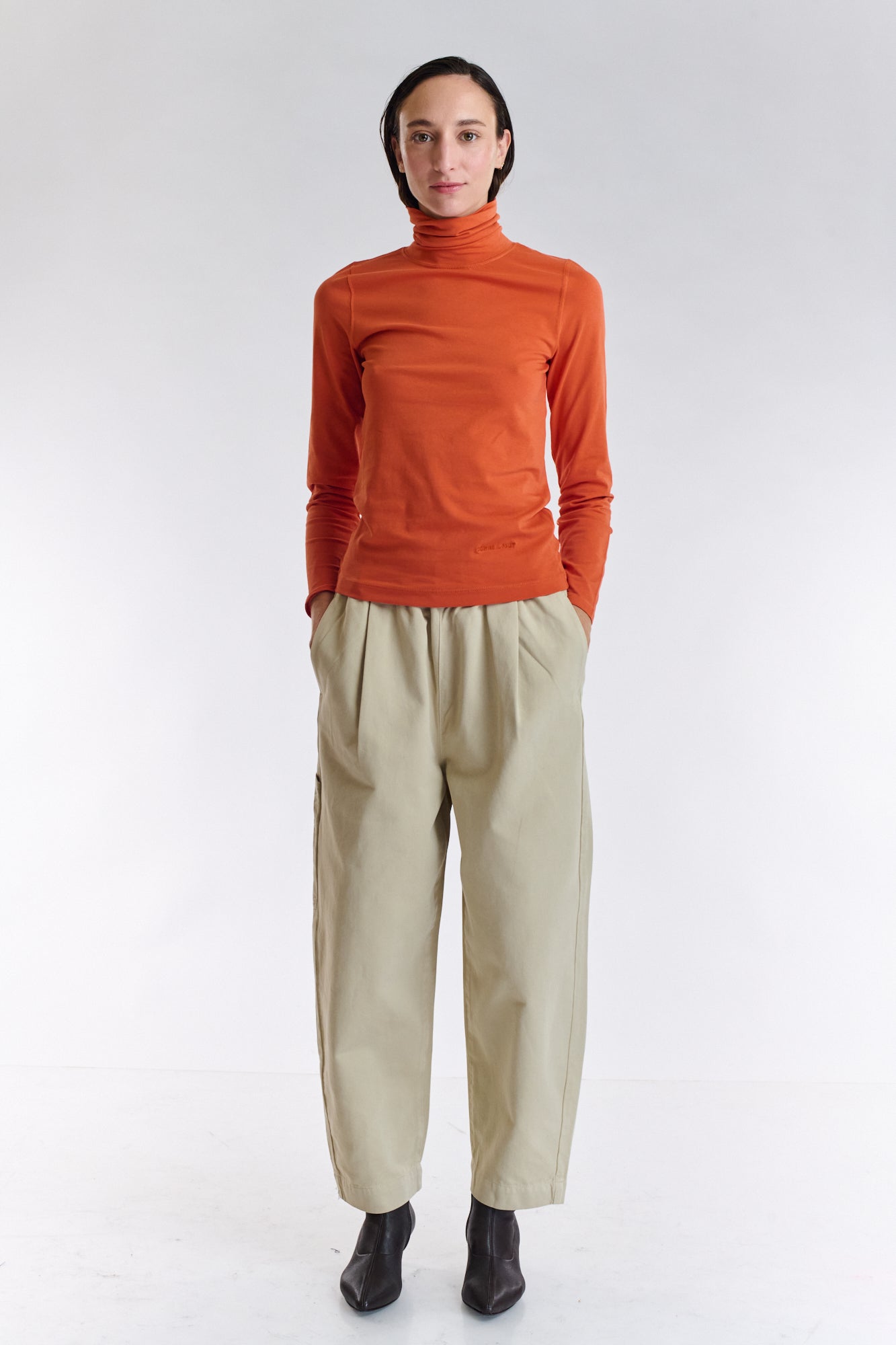 ORANGE MARIA T SHIRT