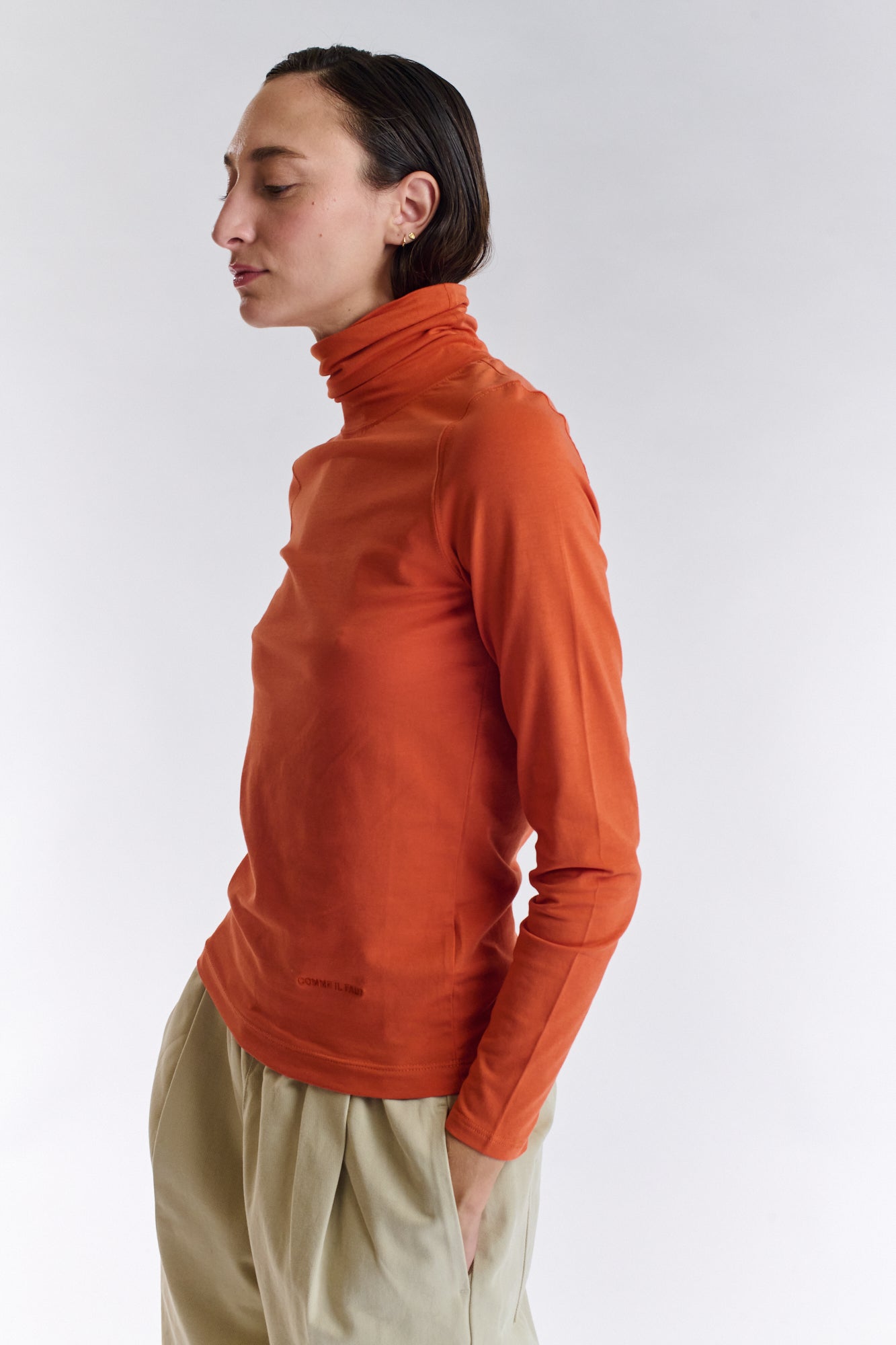 ORANGE MARIA T SHIRT