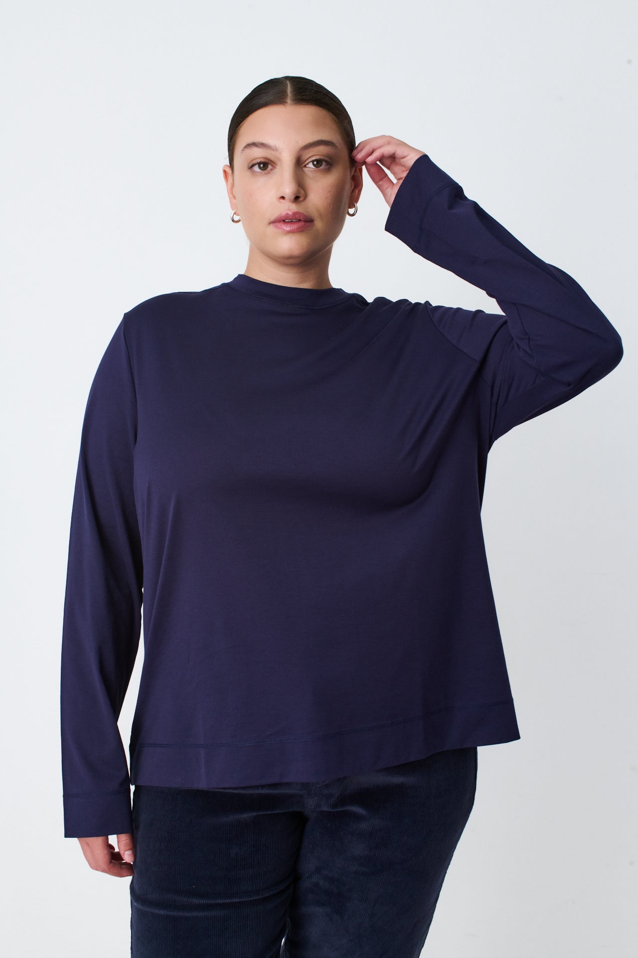 NAVY CHRISTINE SHIRT