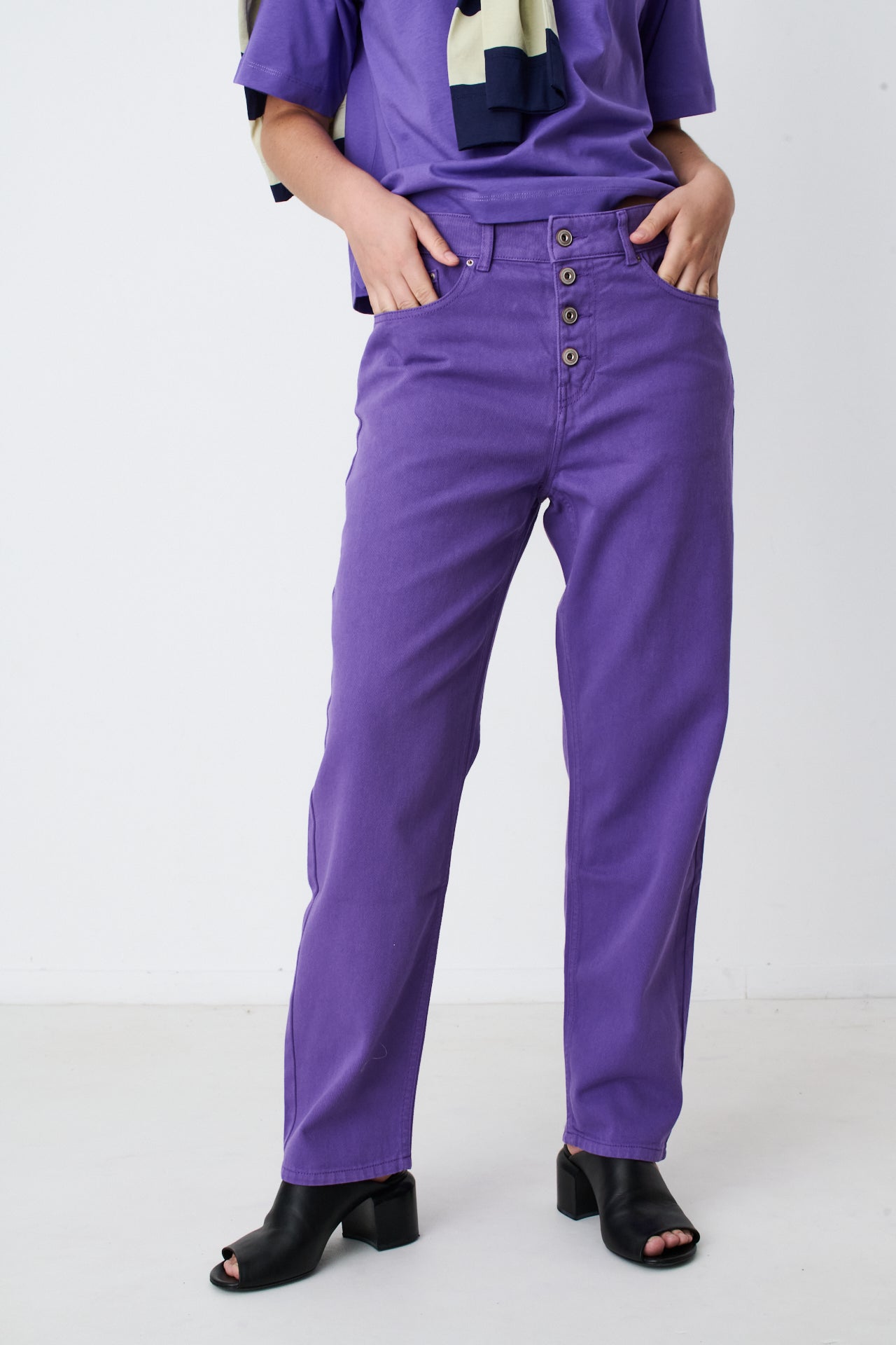 PURPLE SHARON PANTS