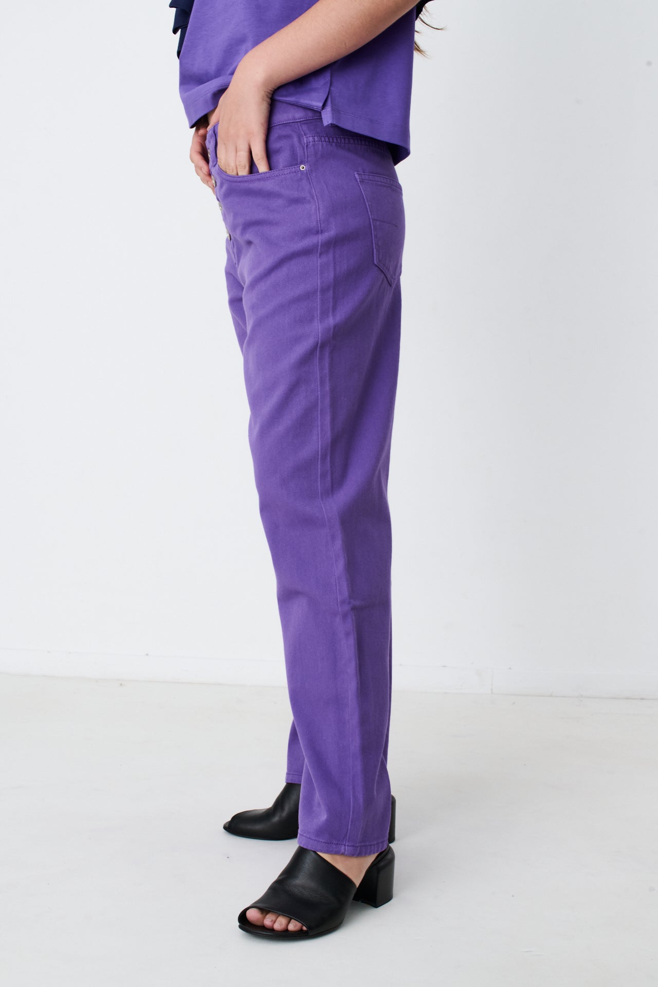 PURPLE SHARON PANTS