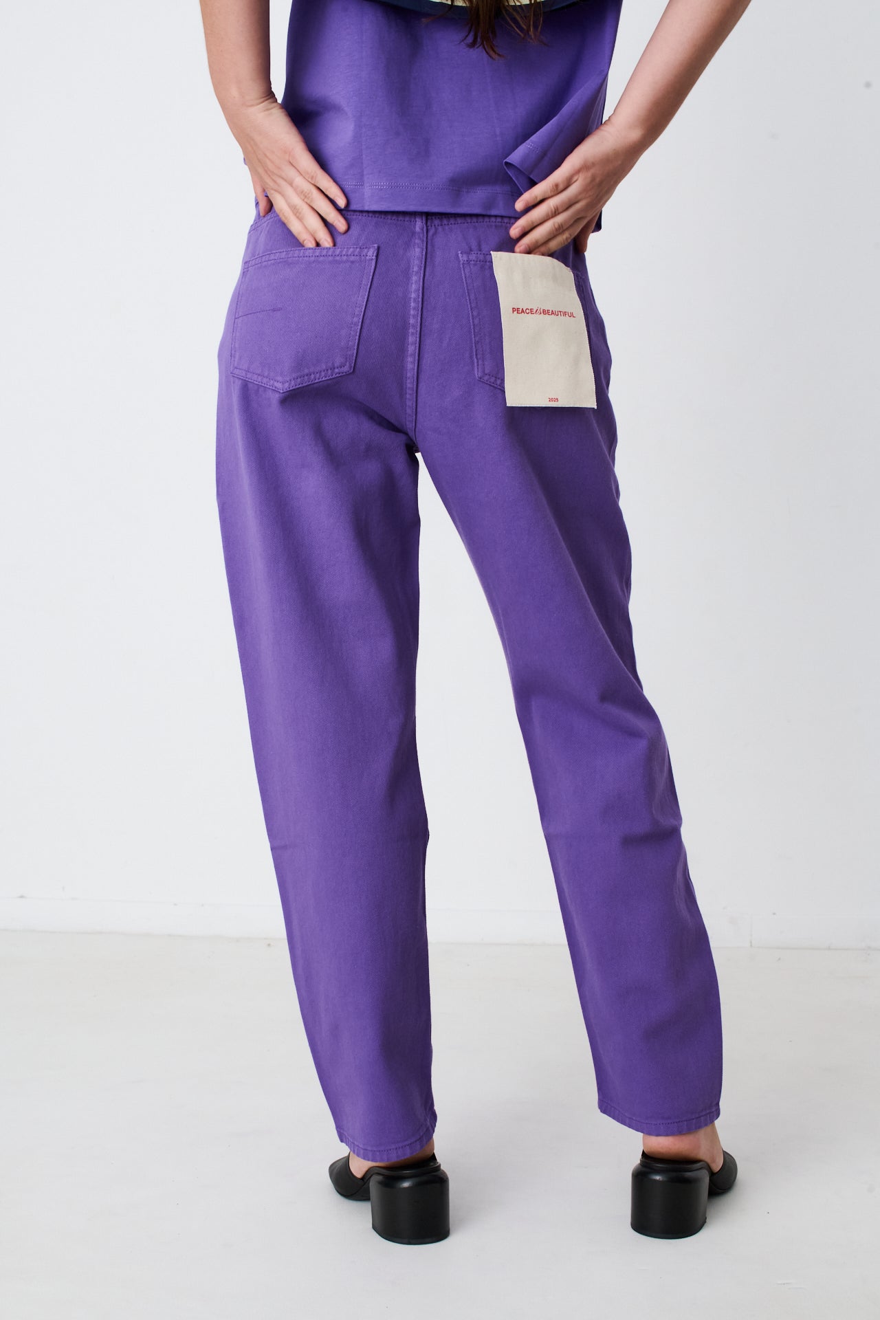 PURPLE SHARON PANTS