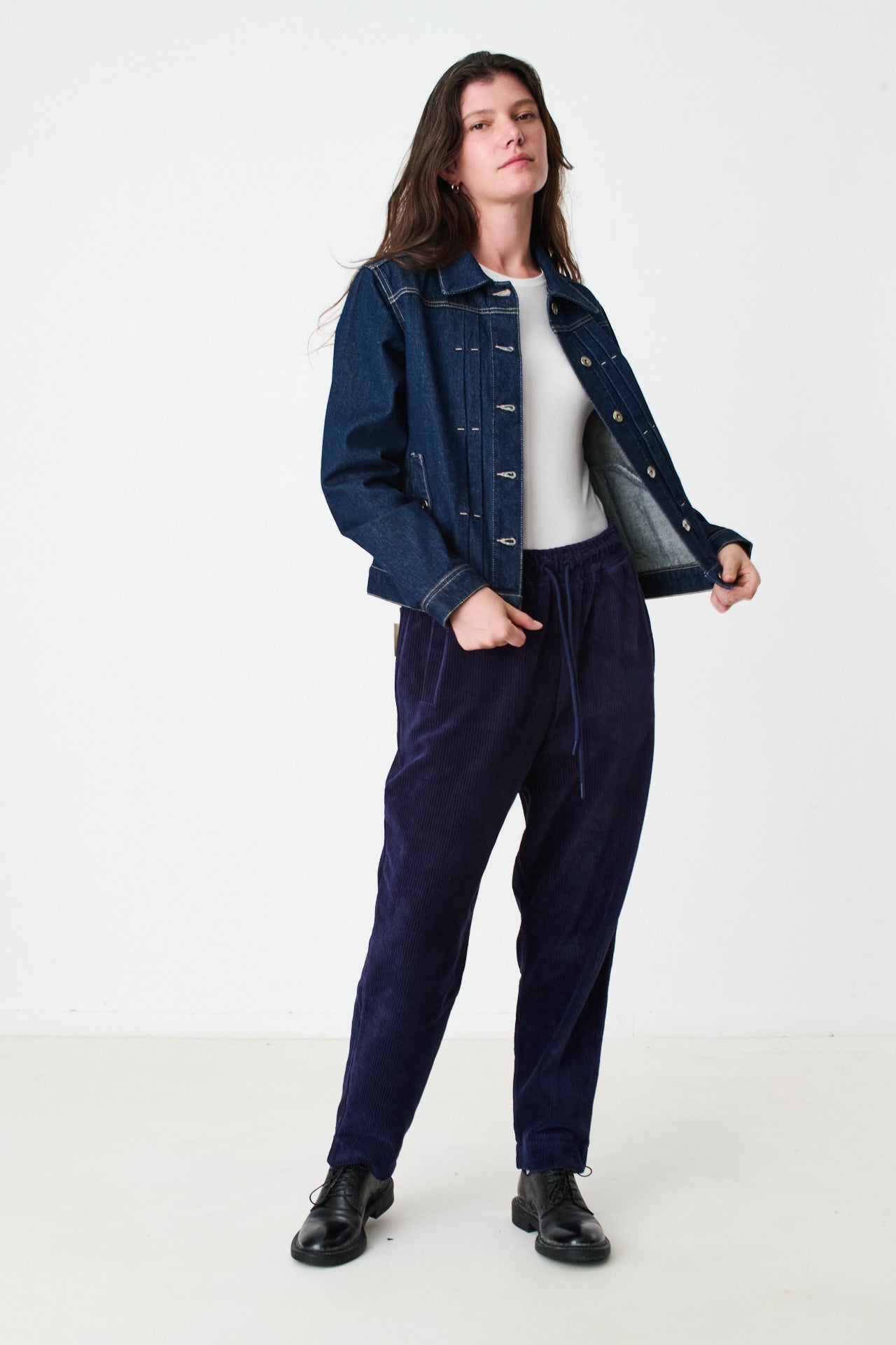 BLUE SYLVIA PANTS