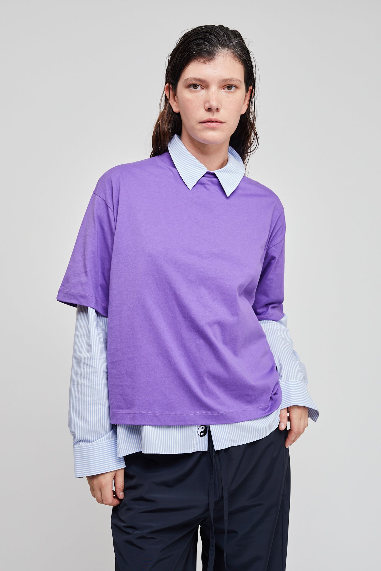 PURPLE LESLIE TOP